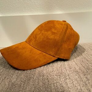Stylish Suede Baseball Cap